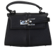 Сумка JW PEI Elise Top-Handle Bag in Black Leather/Palladium Hardware 0443 фото 1