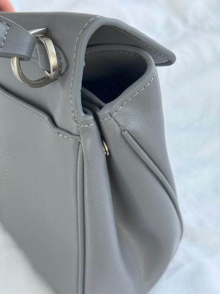 Сумка Balenciaga Rodeo Handbag Mini in Grey Smooth Calfskin/Silver Hardware 406 фото