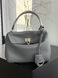 Сумка Balenciaga Rodeo Handbag Mini in Grey Smooth Calfskin/Silver Hardware 406 фото 2