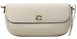 Сумка Coach Brook Flap Chain Bag in Chalk Leather with Brass Hardware Premium Quality 99741 фото 1
