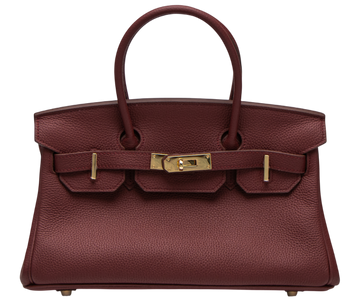 Сумка Hermes Birkin 30 in Bordeaux Togo/Gold Hardware 012611 фото
