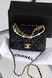Сумка Chanel Mini Square Pearl Crush Flap Bag in Quilted Lambskin Black/Gold Hardware 0383 фото 2
