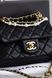 Сумка Chanel Mini Square Pearl Crush Flap Bag in Quilted Lambskin Black/Gold Hardware 0383 фото 4