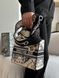 Сумка Dior Medium Lady D-Lite Bag Ivory & Black Embroidered Toile de Jouy Zodiac/Gold Hardware 0391 фото 2