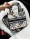 Сумка Dior Medium Lady D-Lite Bag Ivory & Black Embroidered Toile de Jouy Zodiac/Gold Hardware 0391 фото 4