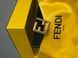 Ремінь Fendi Black Leather Belt with Gold Buckle 66127 фото 2