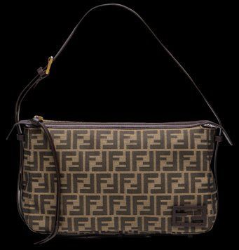 Сумка Fendi Zucca Baguette in Brown Jacquard 99989 фото