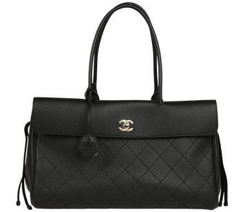 Сумка Chanel Large "Urban Essential" East West Shopping Tote Bag in Black Caviar with Gold Hardware 673 фото