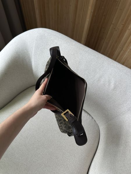 Сумка Fendi Zucca Baguette in Brown Jacquard 99989 фото