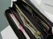 Гаманець Saint Laurent Plain Leather Long Wallet Black/Gold 88163 фото 4
