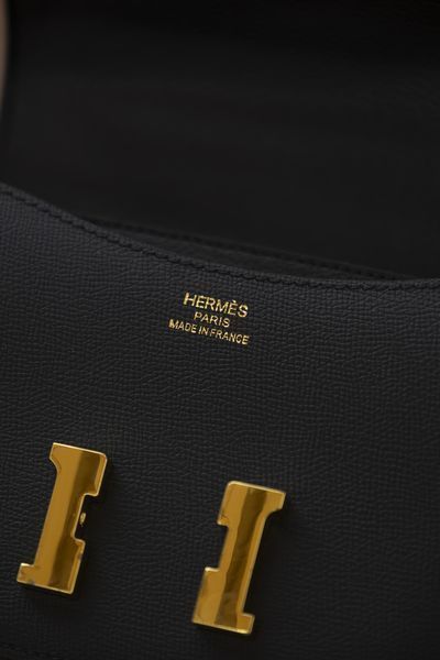 Сумка Hermes Constance 19 Mini Bag in Black Epsom Leather/Gold Hardware 0263 фото