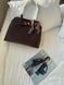 Сумка Miu Miu Aventure Nappa Leather Bag in Briarwood 420 фото 4