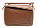 Сумка Loewe Mini Puzzle Edge Bag in Soft Calfskin Tan/Gold Hardware 991144 фото 1