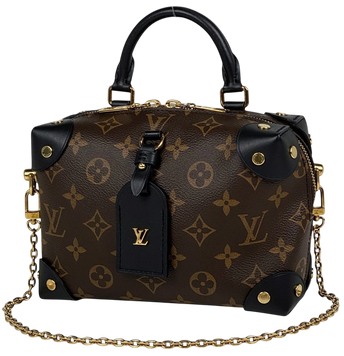 Сумка Louis Vuitton Petite Malle Souple Bag in Monogram Coated Canvas 0364 фото