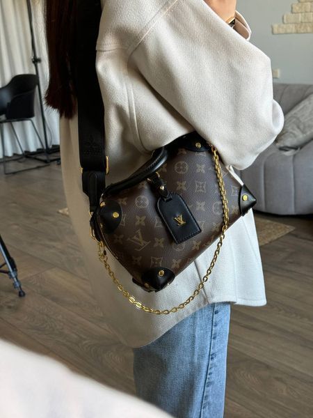 Сумка Louis Vuitton Petite Malle Souple Bag in Monogram Coated Canvas 0364 фото