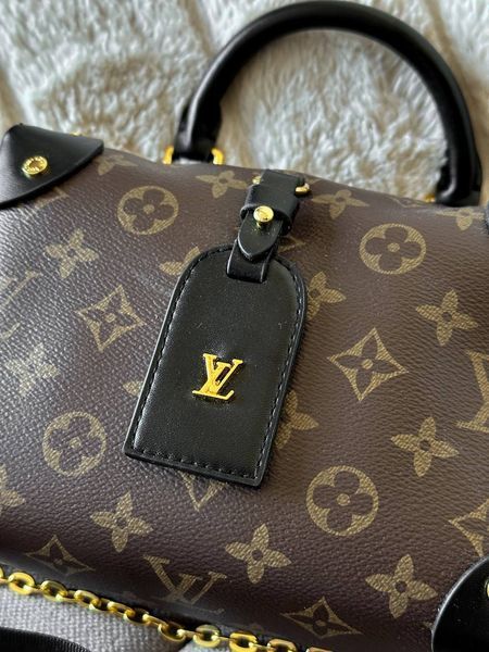 Сумка Louis Vuitton Petite Malle Souple Bag in Monogram Coated Canvas 0364 фото