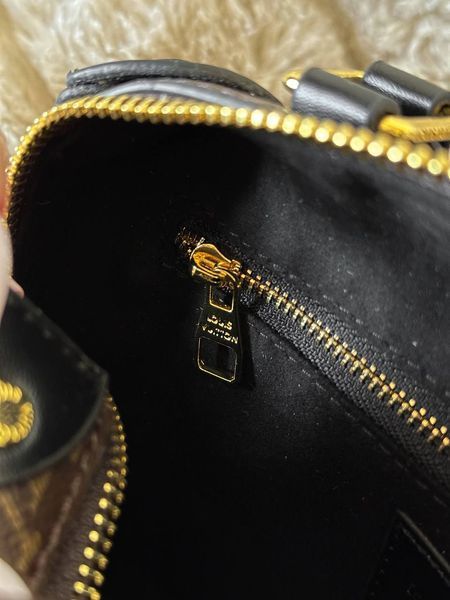 Сумка Louis Vuitton Petite Malle Souple Bag in Monogram Coated Canvas 0364 фото