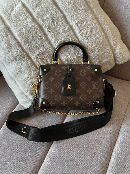 Сумка Louis Vuitton Petite Malle Souple Bag in Monogram Coated Canvas 0364 фото