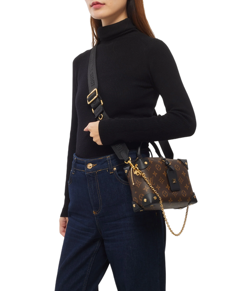 Сумка Louis Vuitton Petite Malle Souple Bag in Monogram Coated Canvas 0364 фото