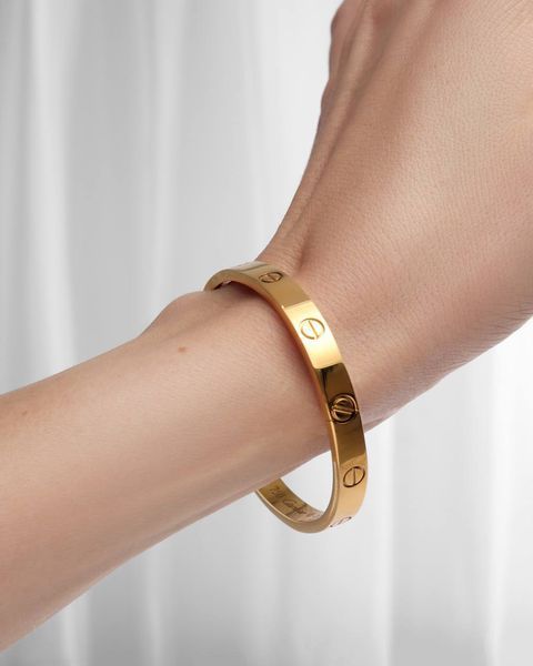 Браслет Cartier Love Medium Yellow Gold Bracelet 0001 фото