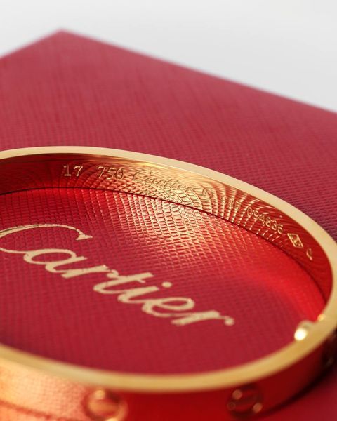 Браслет Cartier Love Medium Yellow Gold Bracelet 0001 фото