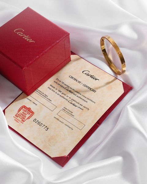 Браслет Cartier Love Medium Yellow Gold Bracelet 0001 фото