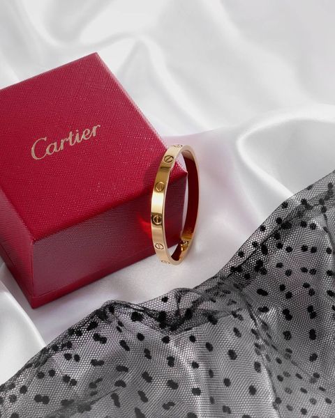 Браслет Cartier Love Medium Yellow Gold Bracelet 0001 фото