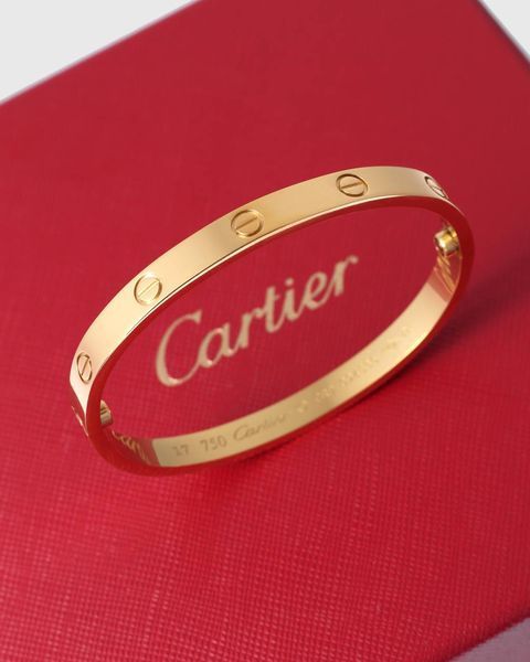 Браслет Cartier Love Medium Yellow Gold Bracelet 0001 фото