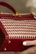 Сумка Hermes Kelly Sellier 25 in Rojo Tweed and Leather/Gold Hardware 135 фото 8