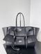 Сумка Balenciaga Bel Air Carry All Bag Medium in Black Smooth Calfskin/Aged-Silver Hardware 18013 фото 4