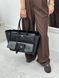 Сумка Balenciaga Bel Air Carry All Bag Medium in Black Smooth Calfskin/Aged-Silver Hardware 18013 фото 2