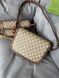 Сумка Gucci Horsebit 1955 Medium Shoulder Bag in Beige/Dark Brown GG Supreme Canvas/Gold-Toned Hardware 023 фото 3
