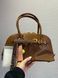 Cумка Miu Miu Aventure Nappa Leather Top-handle Small Bag in Brown 453 фото 9
