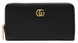 Гаманець Gucci Marmont Zipper Wallet Black/Gold 88147 фото 1