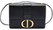 Сумка Dior 30 Montaigne Bag in Black Calfskin 0367 фото 1