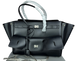 Сумка Balenciaga Bel Air Carry All Bag Medium in Black Smooth Calfskin/Aged-Silver Hardware 18013 фото 1