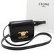 Сумка Celine Triomphe Mini Claude Crossbody Bag in Black Shiny Calfskin/Gold Hardware 99515 фото 2