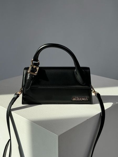 Сумка Jacquemus Le Chiquito Long Boucle Bag Black 99315 фото