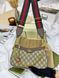 Сумка Gucci Ophidia Small Shoulder Bag with Strap in Beige and Dark Brown GG Supreme Canvas with Gold Hardware 0556 фото 2