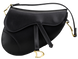 Сумка Dior Saddle Bag with Strap in Black Ultra Matte Calfskin 0376 фото 1