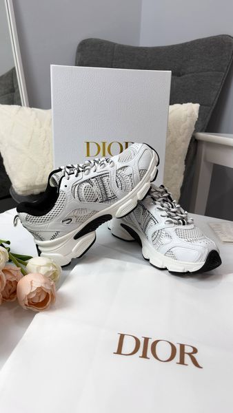 Жіночі кросівки Dior Chrono Sneaker White 39 94347 фото