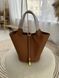 Сумка Hermes Picotin Lock 18 PM Bag in Gold Taurillon Clemence Leather/Gold Hardware 411 фото 4
