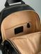 Рюкзак Coach Mini Court Black Pebbled Leather Shoulder Backpack Bag 99200 фото 6