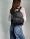 Рюкзак Coach Mini Court Black Pebbled Leather Shoulder Backpack Bag 99200 фото 5