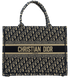 Сумка Dior Large Book Tote Ecru and Blue Dior Oblique Embroidery 0219 фото 1