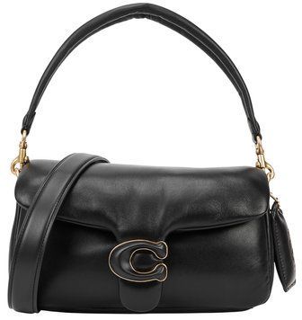 Cумка Coach Pillow Tabby Shoulder Bag 26 in Leather Black 99226 фото