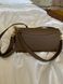 Сумка Coach Tabby Shoulder Bag 26 in Polished Pebbled Leather Dark Stone/Brass Hardware 0534 фото 6