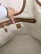 Сумка Miu Miu Ivy Canvas and Leather Large Tote Bag in Beige/Brandy 239 фото 7