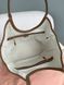 Сумка Miu Miu Ivy Canvas and Leather Large Tote Bag in Beige/Brandy 239 фото 6