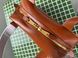 Сумка Miu Miu Leather Zipped Top-Handle Bag in Cognac 599 фото 6